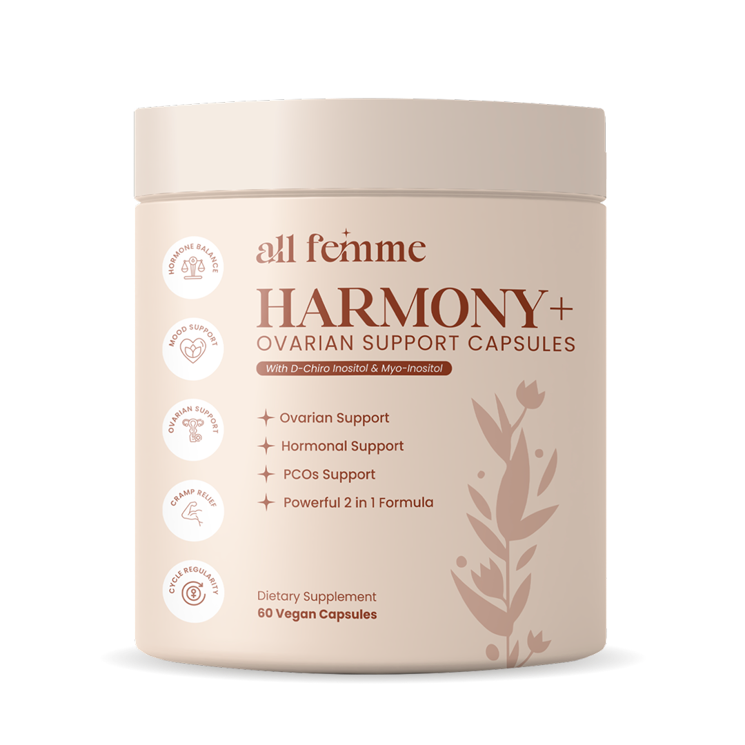 Tabla comparativa de Harmony+ frente a suplementos genéricos